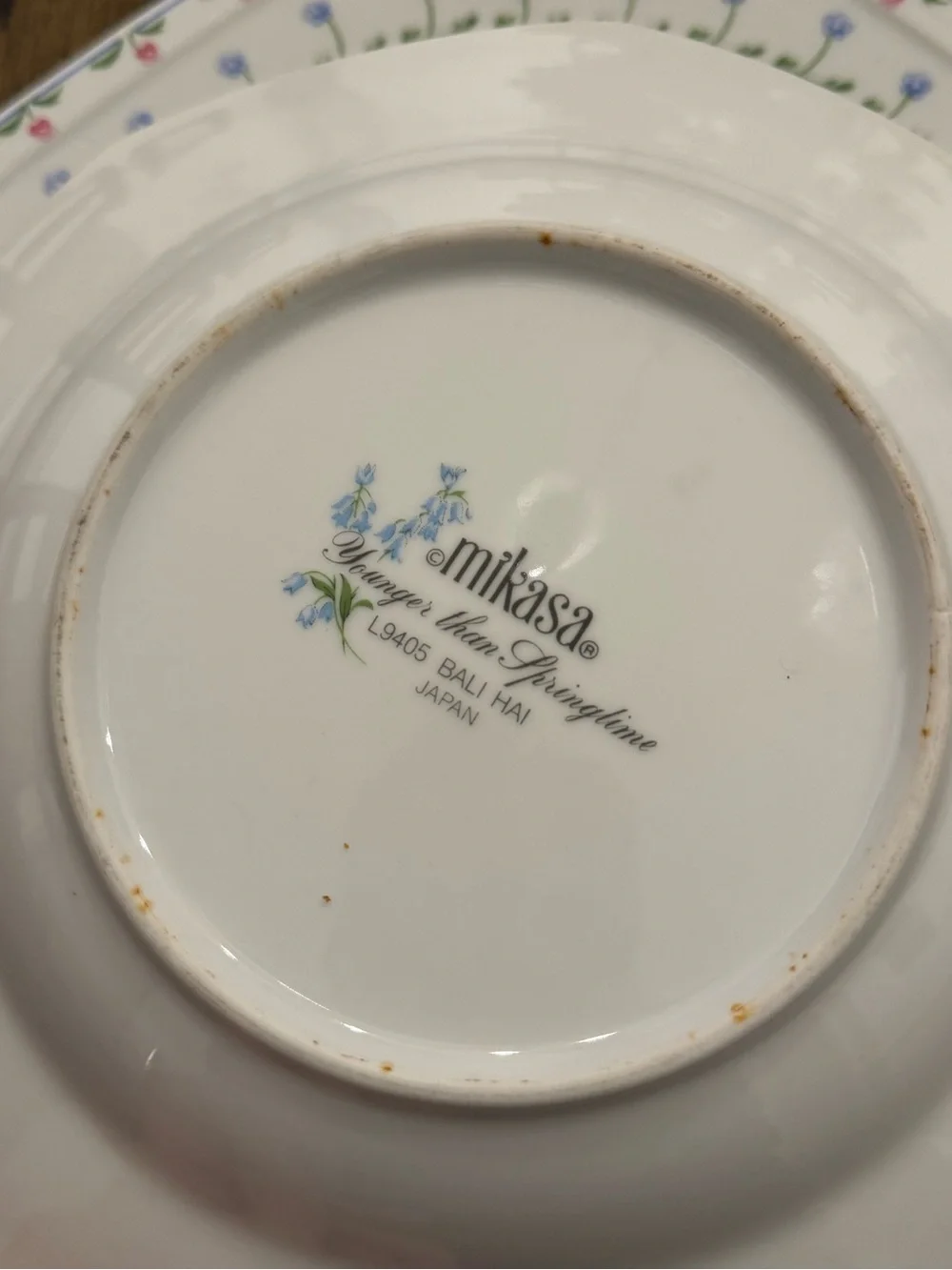 MIKASA / Christopher Stuart BALI HAI Dinner Plates / Bowl Set of 2